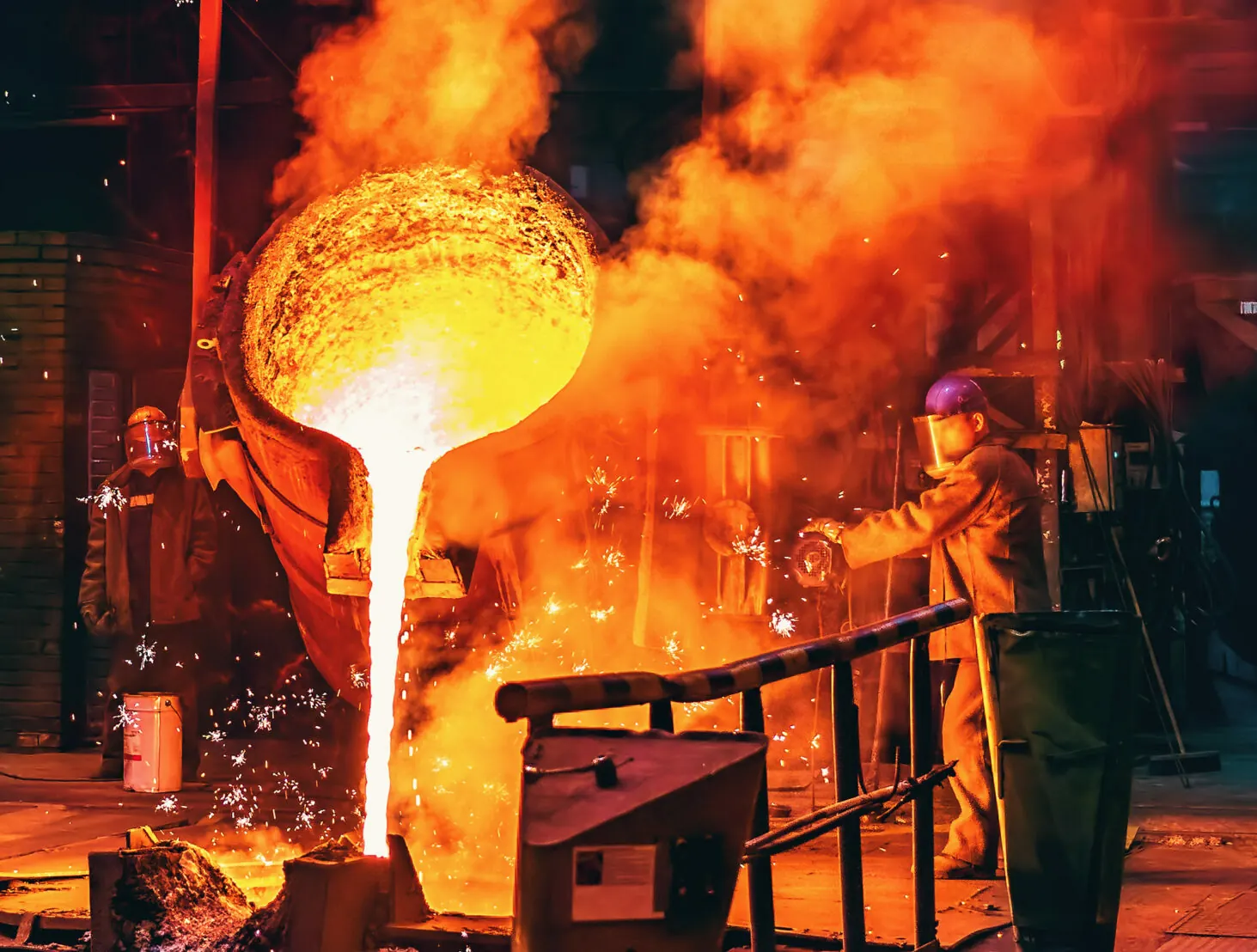 Metallurgie als Anwendungsfall von Wasserstoff Bündeln